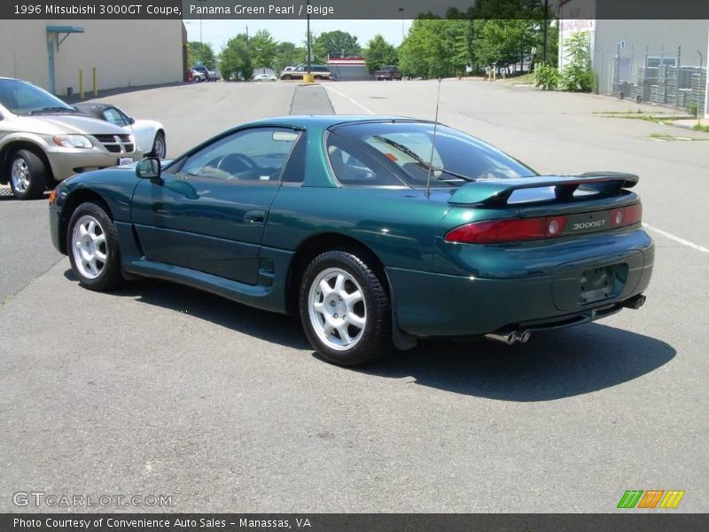 Panama Green Pearl / Beige 1996 Mitsubishi 3000GT Coupe