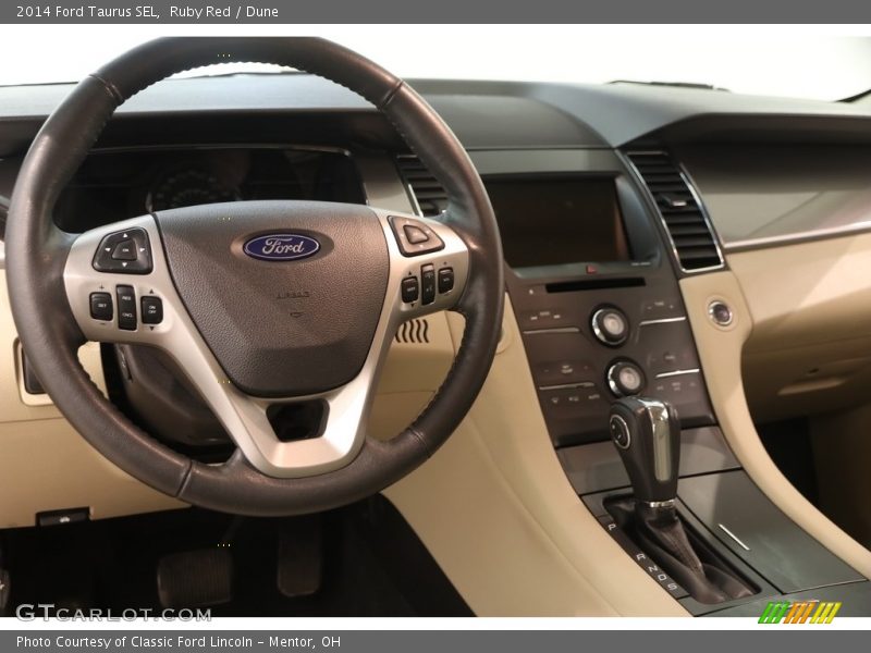 Ruby Red / Dune 2014 Ford Taurus SEL