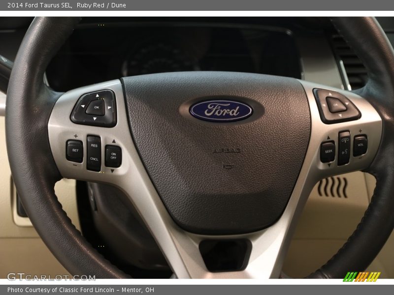 Ruby Red / Dune 2014 Ford Taurus SEL