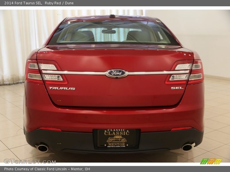 Ruby Red / Dune 2014 Ford Taurus SEL