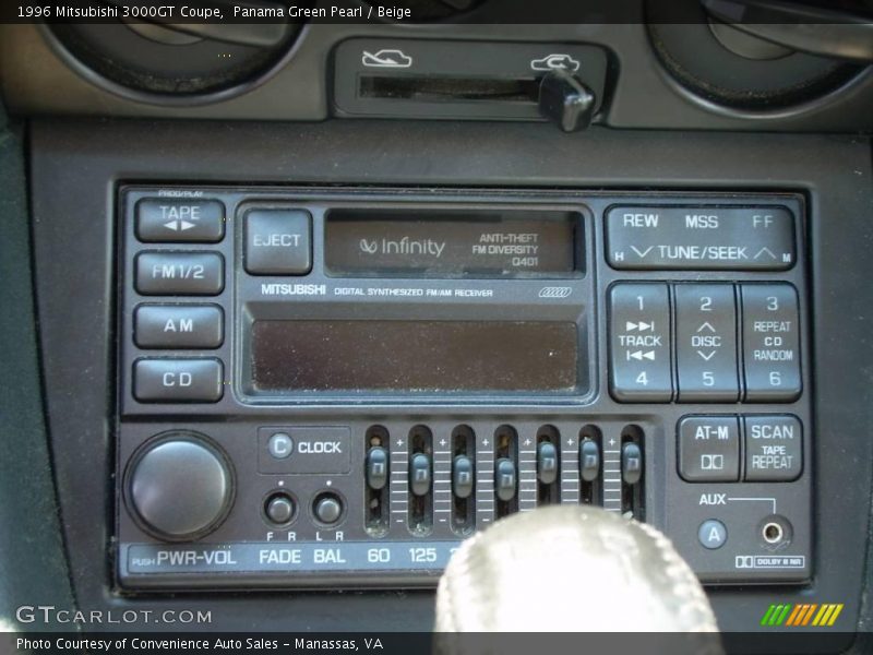 Panama Green Pearl / Beige 1996 Mitsubishi 3000GT Coupe