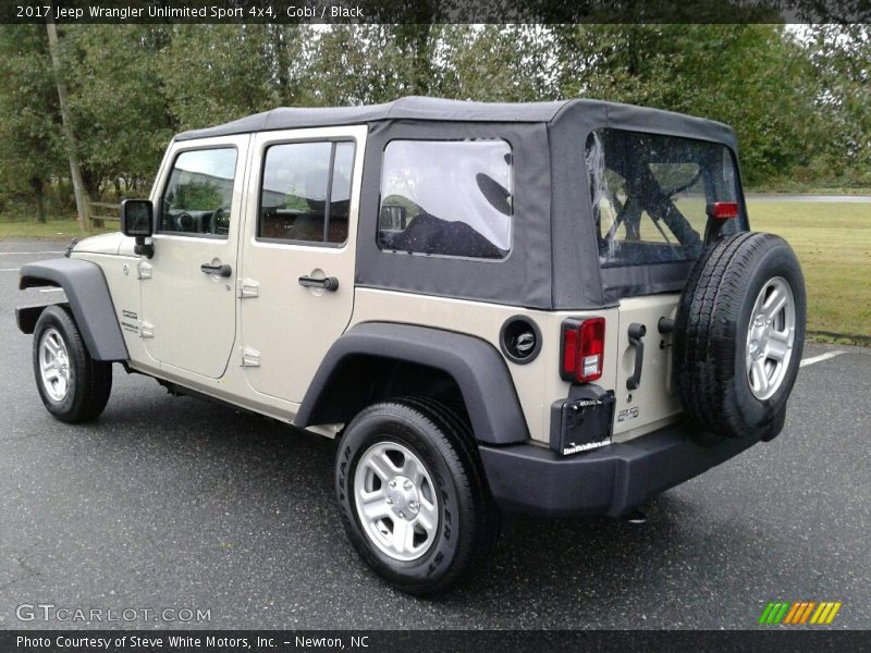 Gobi / Black 2017 Jeep Wrangler Unlimited Sport 4x4