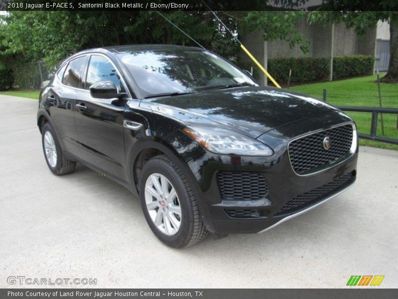 Santorini Black Metallic / Ebony/Ebony 2018 Jaguar E-PACE S