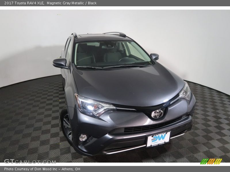 Magnetic Gray Metallic / Black 2017 Toyota RAV4 XLE