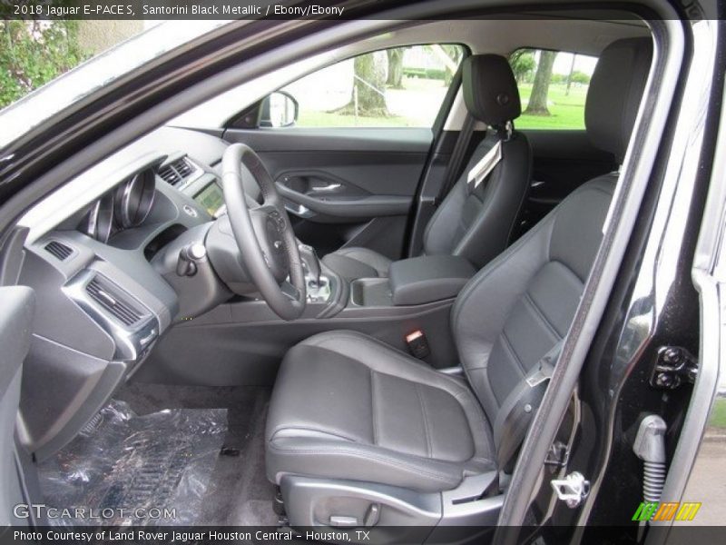 Santorini Black Metallic / Ebony/Ebony 2018 Jaguar E-PACE S