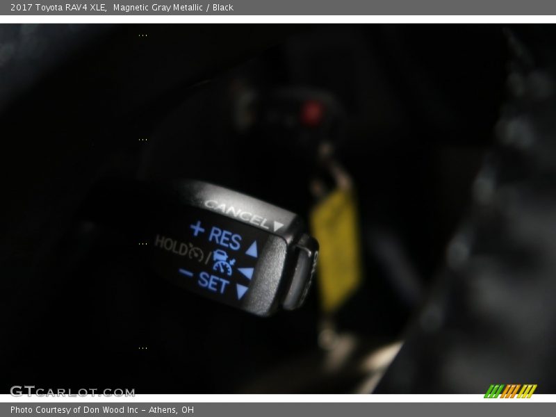 Magnetic Gray Metallic / Black 2017 Toyota RAV4 XLE