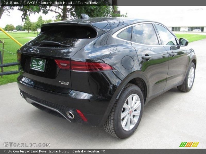 Santorini Black Metallic / Ebony/Ebony 2018 Jaguar E-PACE S