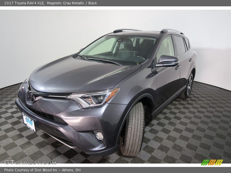 Magnetic Gray Metallic / Black 2017 Toyota RAV4 XLE