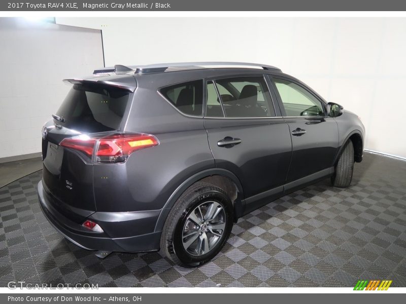 Magnetic Gray Metallic / Black 2017 Toyota RAV4 XLE