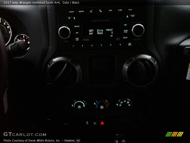 Gobi / Black 2017 Jeep Wrangler Unlimited Sport 4x4