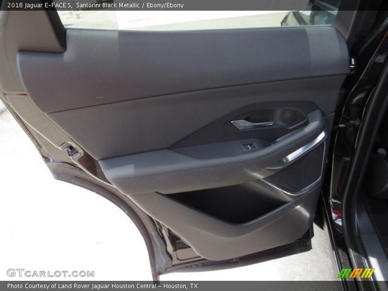Santorini Black Metallic / Ebony/Ebony 2018 Jaguar E-PACE S