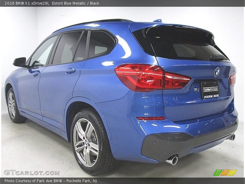 Estoril Blue Metallic / Black 2018 BMW X1 xDrive28i