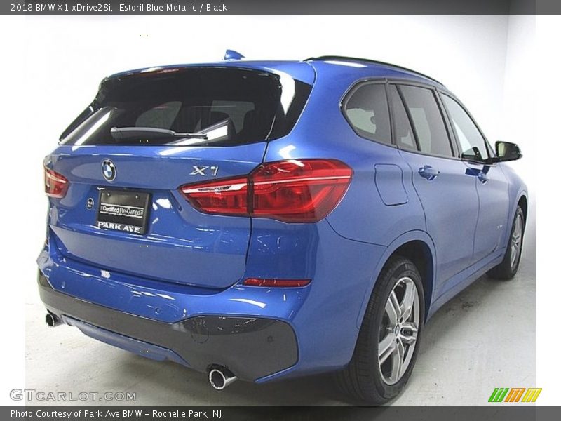 Estoril Blue Metallic / Black 2018 BMW X1 xDrive28i