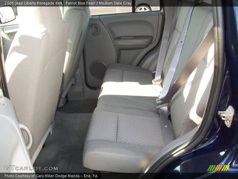 Patriot Blue Pearl / Medium Slate Gray 2005 Jeep Liberty Renegade 4x4