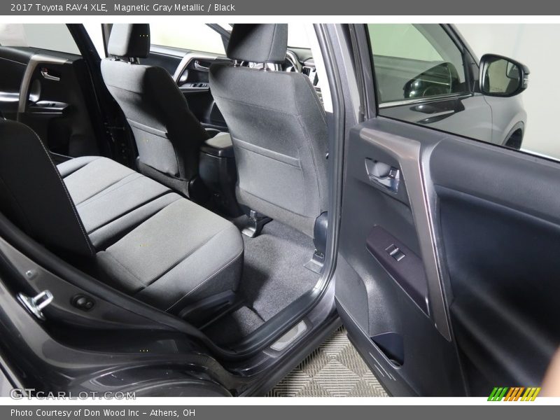 Magnetic Gray Metallic / Black 2017 Toyota RAV4 XLE