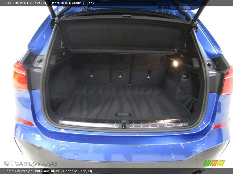 Estoril Blue Metallic / Black 2018 BMW X1 xDrive28i