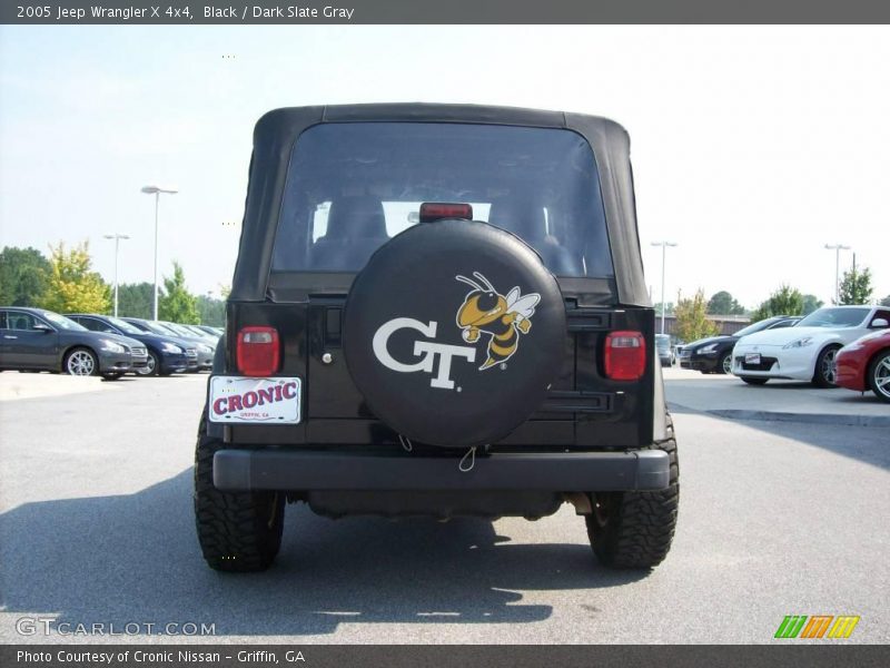 Black / Dark Slate Gray 2005 Jeep Wrangler X 4x4