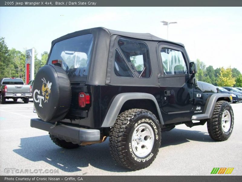 Black / Dark Slate Gray 2005 Jeep Wrangler X 4x4