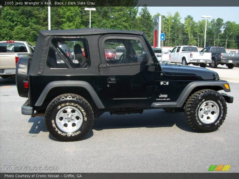 Black / Dark Slate Gray 2005 Jeep Wrangler X 4x4
