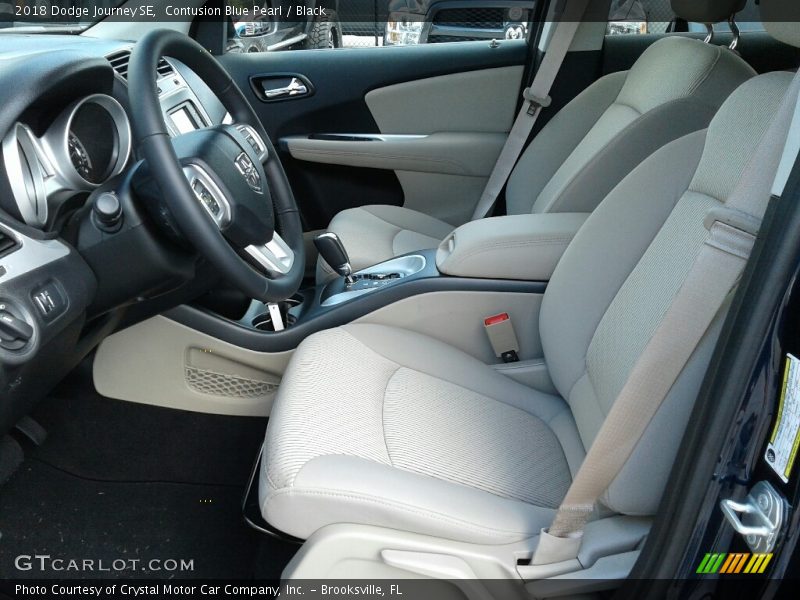 Contusion Blue Pearl / Black 2018 Dodge Journey SE