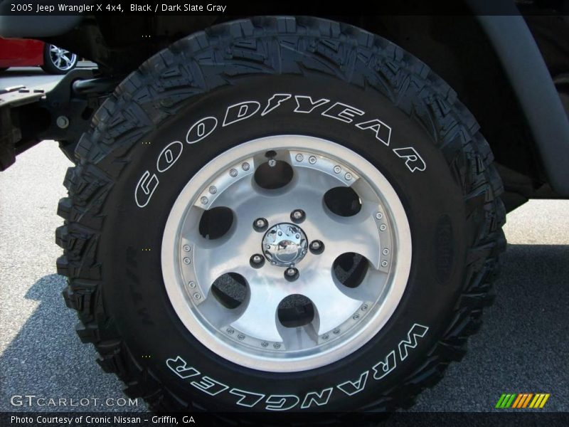 Black / Dark Slate Gray 2005 Jeep Wrangler X 4x4