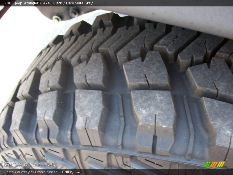 Black / Dark Slate Gray 2005 Jeep Wrangler X 4x4