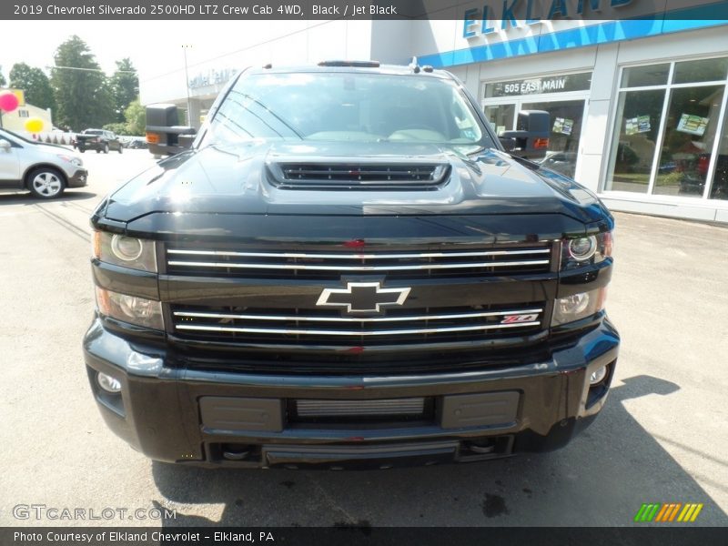 Black / Jet Black 2019 Chevrolet Silverado 2500HD LTZ Crew Cab 4WD