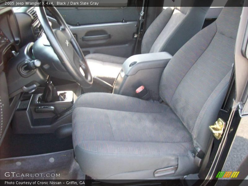 Black / Dark Slate Gray 2005 Jeep Wrangler X 4x4