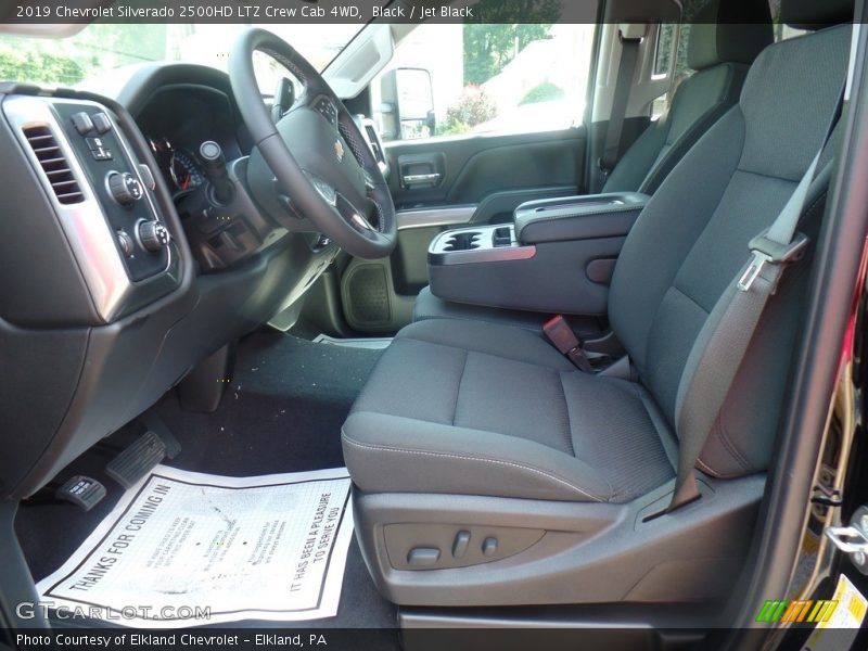  2019 Silverado 2500HD LTZ Crew Cab 4WD Jet Black Interior