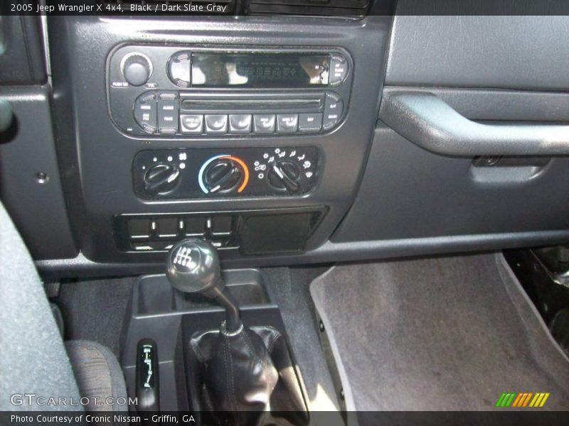 Black / Dark Slate Gray 2005 Jeep Wrangler X 4x4
