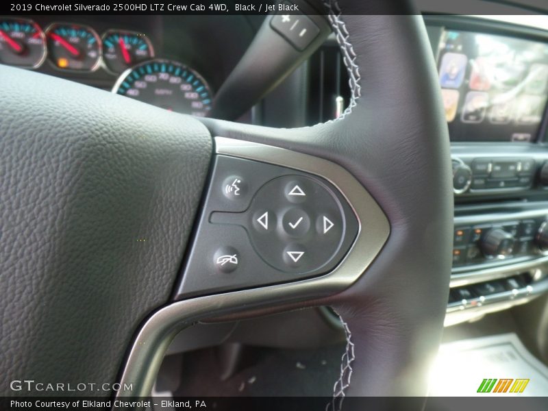 Black / Jet Black 2019 Chevrolet Silverado 2500HD LTZ Crew Cab 4WD