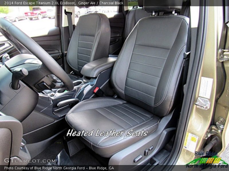 Ginger Ale / Charcoal Black 2014 Ford Escape Titanium 2.0L EcoBoost