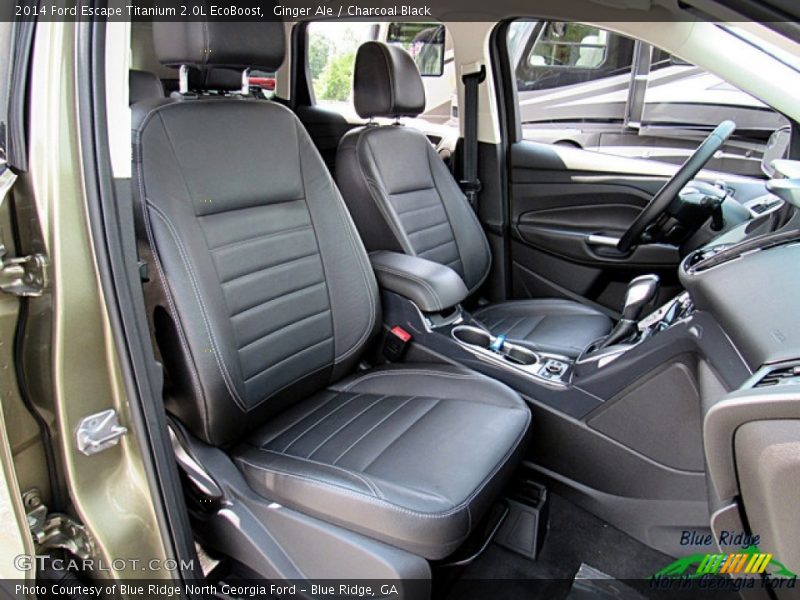 Ginger Ale / Charcoal Black 2014 Ford Escape Titanium 2.0L EcoBoost