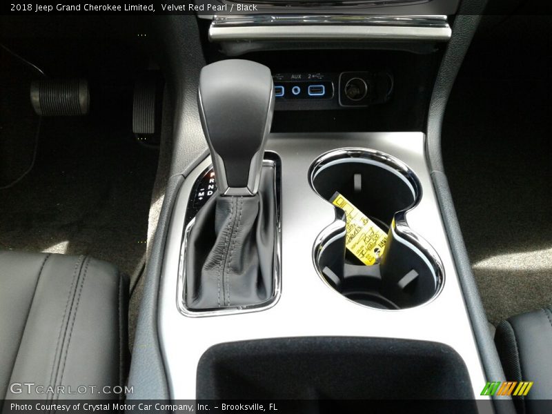 Velvet Red Pearl / Black 2018 Jeep Grand Cherokee Limited