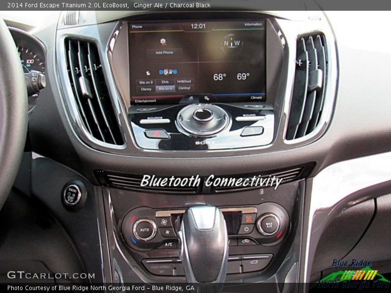 Ginger Ale / Charcoal Black 2014 Ford Escape Titanium 2.0L EcoBoost