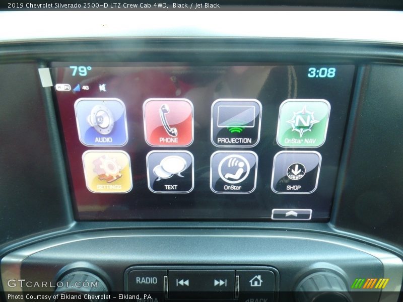 Black / Jet Black 2019 Chevrolet Silverado 2500HD LTZ Crew Cab 4WD