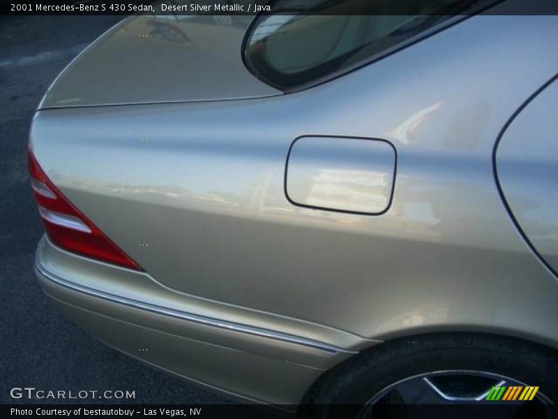 Desert Silver Metallic / Java 2001 Mercedes-Benz S 430 Sedan