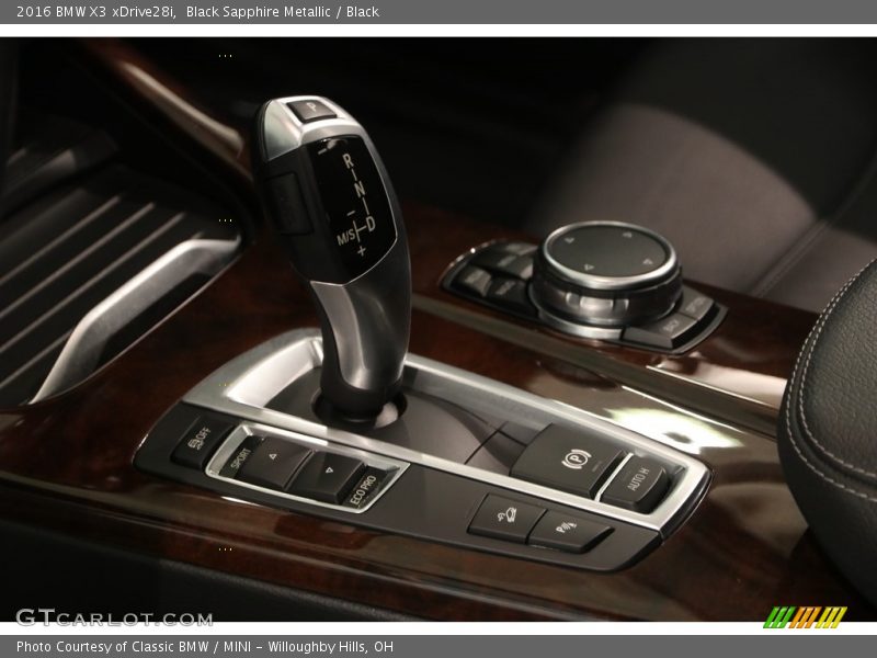 Black Sapphire Metallic / Black 2016 BMW X3 xDrive28i