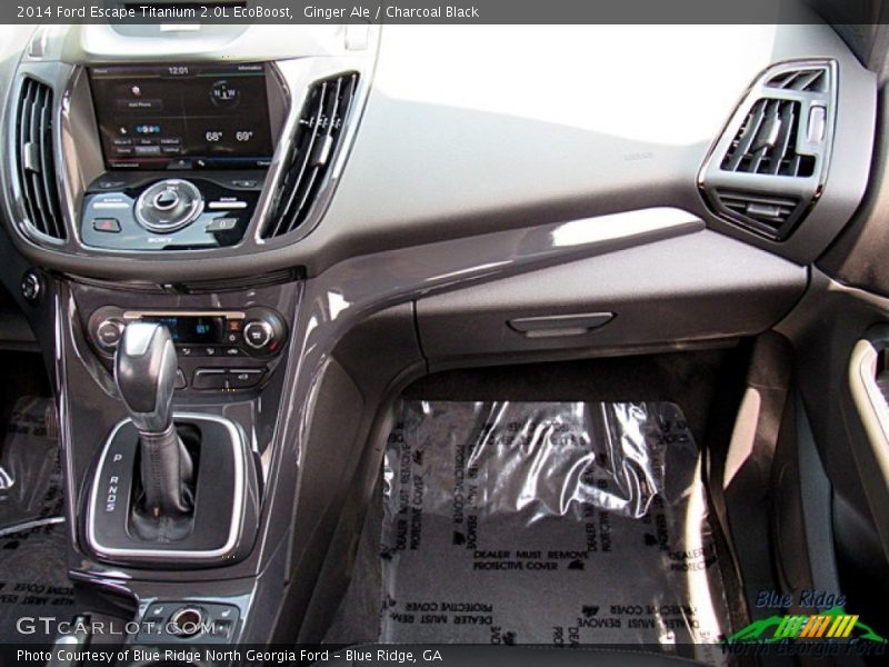 Ginger Ale / Charcoal Black 2014 Ford Escape Titanium 2.0L EcoBoost