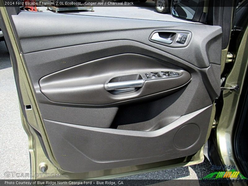 Ginger Ale / Charcoal Black 2014 Ford Escape Titanium 2.0L EcoBoost