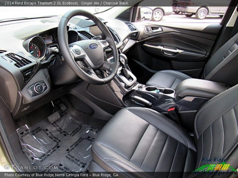 Ginger Ale / Charcoal Black 2014 Ford Escape Titanium 2.0L EcoBoost
