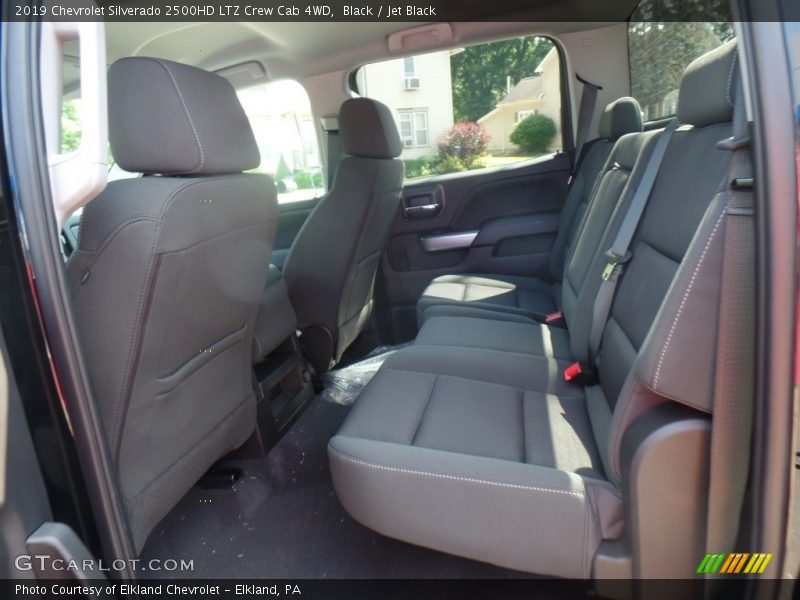 Rear Seat of 2019 Silverado 2500HD LTZ Crew Cab 4WD
