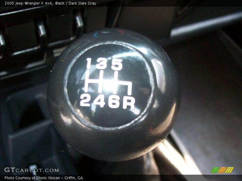 Black / Dark Slate Gray 2005 Jeep Wrangler X 4x4