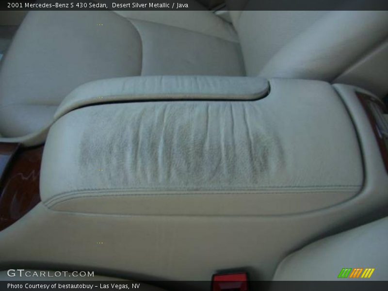 Desert Silver Metallic / Java 2001 Mercedes-Benz S 430 Sedan