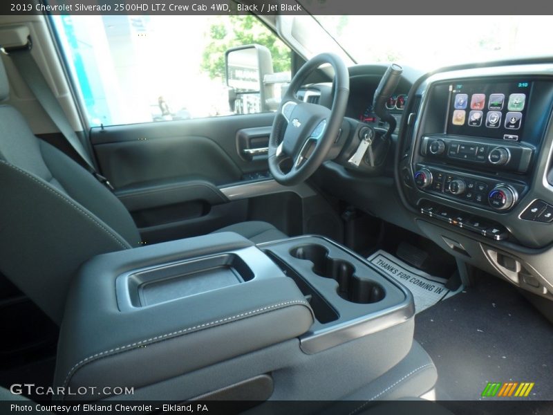 Black / Jet Black 2019 Chevrolet Silverado 2500HD LTZ Crew Cab 4WD