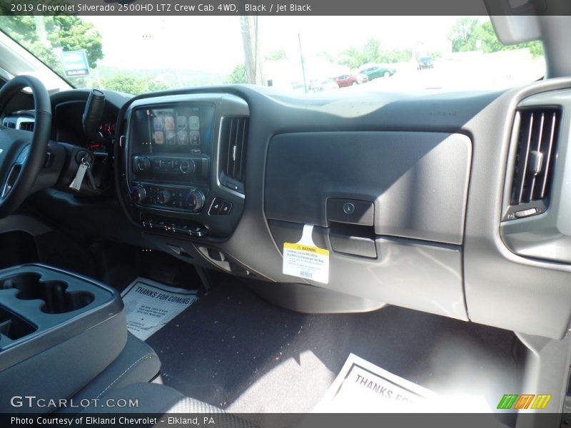 Black / Jet Black 2019 Chevrolet Silverado 2500HD LTZ Crew Cab 4WD