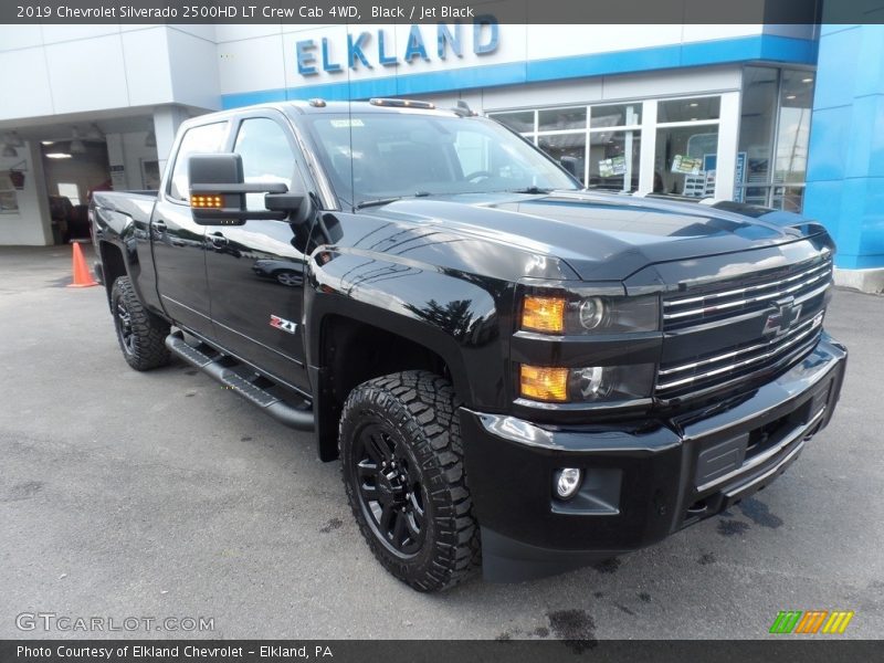 Black / Jet Black 2019 Chevrolet Silverado 2500HD LT Crew Cab 4WD