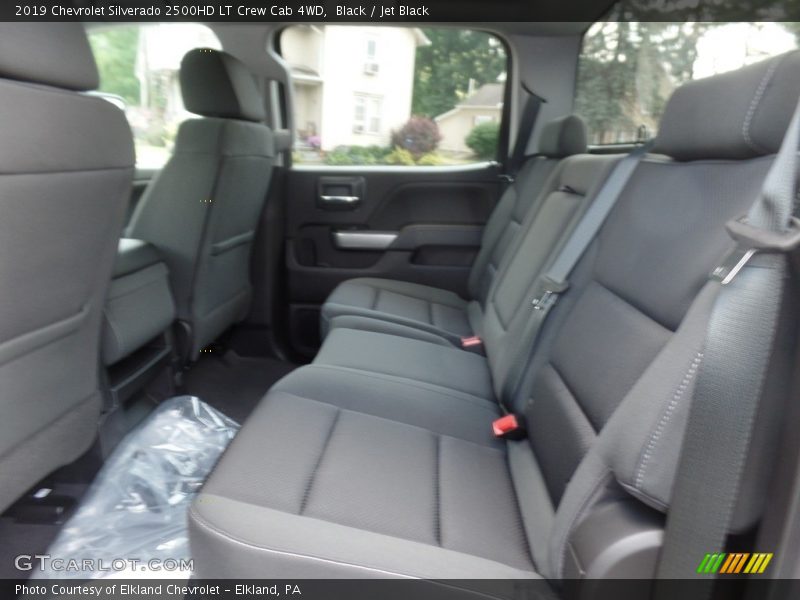 Rear Seat of 2019 Silverado 2500HD LT Crew Cab 4WD