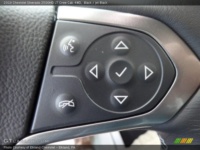 Black / Jet Black 2019 Chevrolet Silverado 2500HD LT Crew Cab 4WD