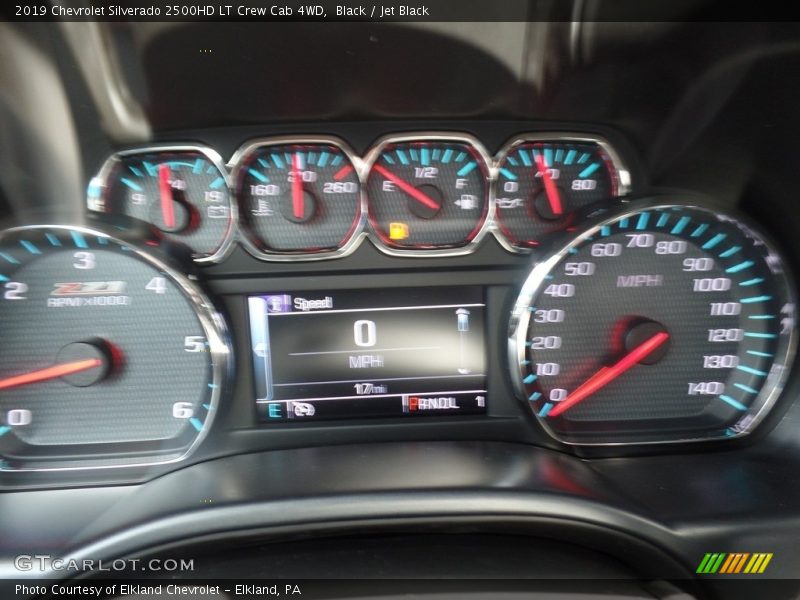 Black / Jet Black 2019 Chevrolet Silverado 2500HD LT Crew Cab 4WD